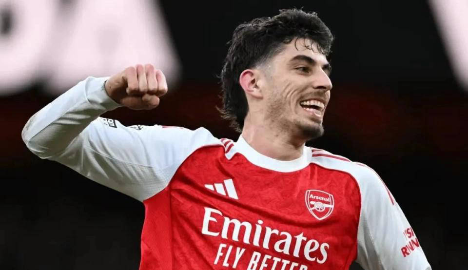 命运多舛!阿森纳中锋哈弗茨肌肉伤势无缘北伦敦德比 过去一年两度重伤困扰